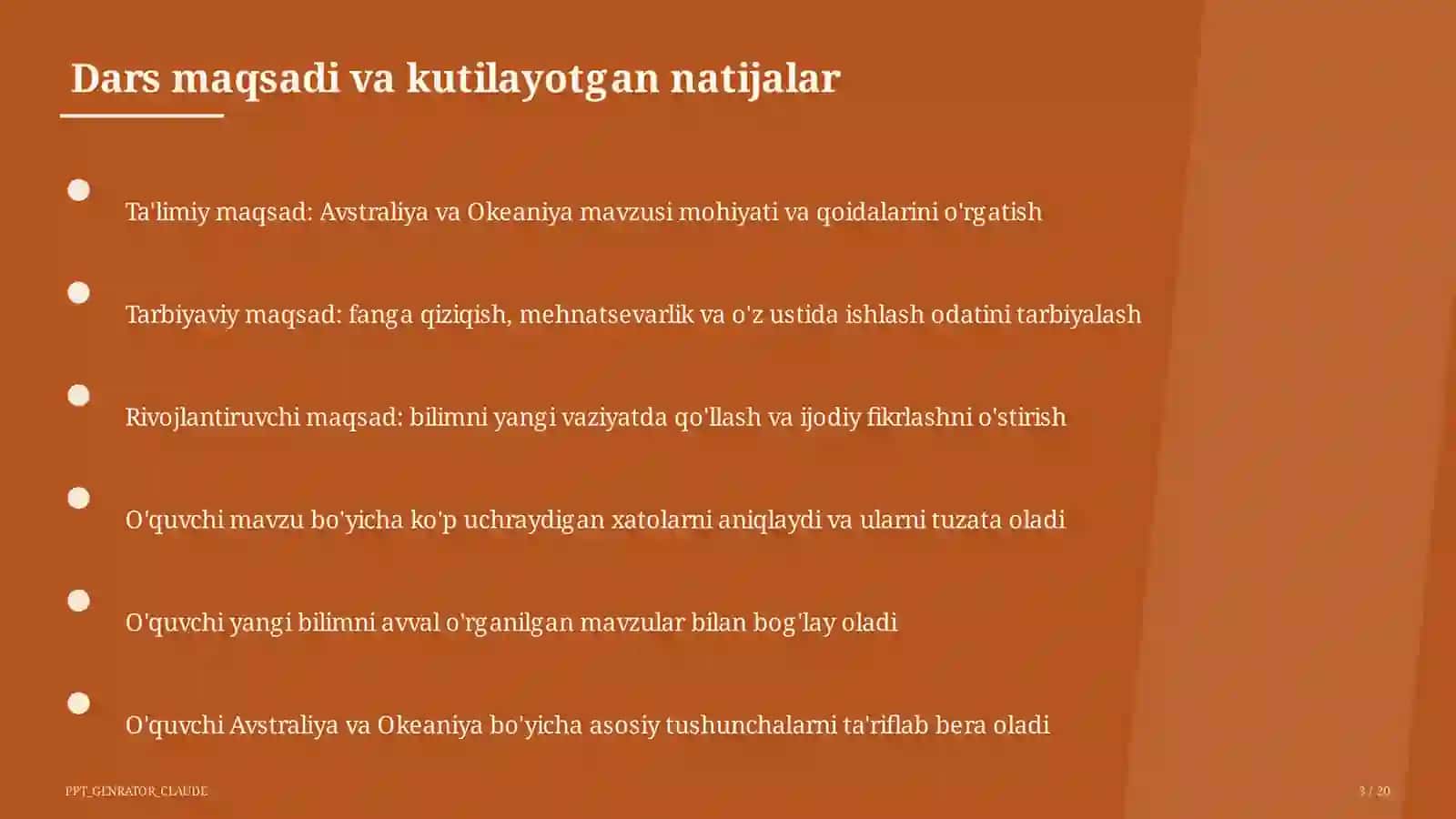 Avstraliya va Okeaniya (7-sinf) 3