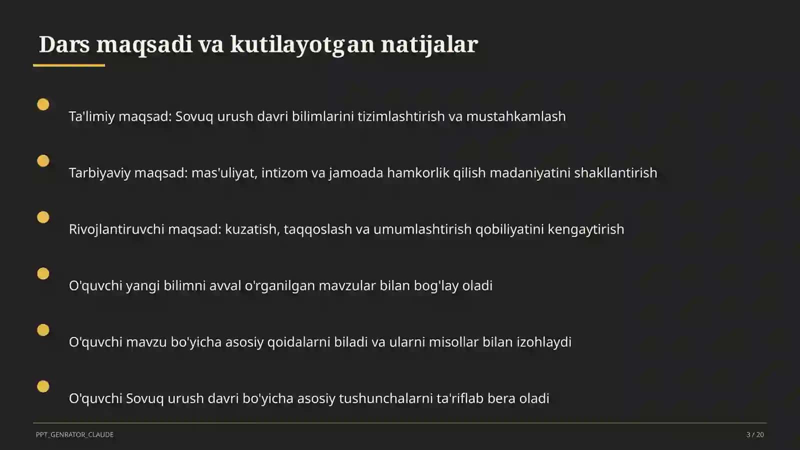 Sovuq urush davri (10-sinf) 3