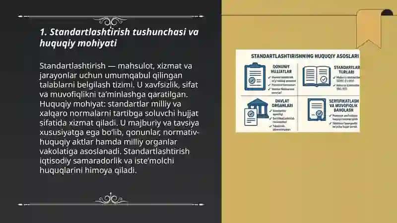 Standartlashtirishning huquqiy asoslari 3