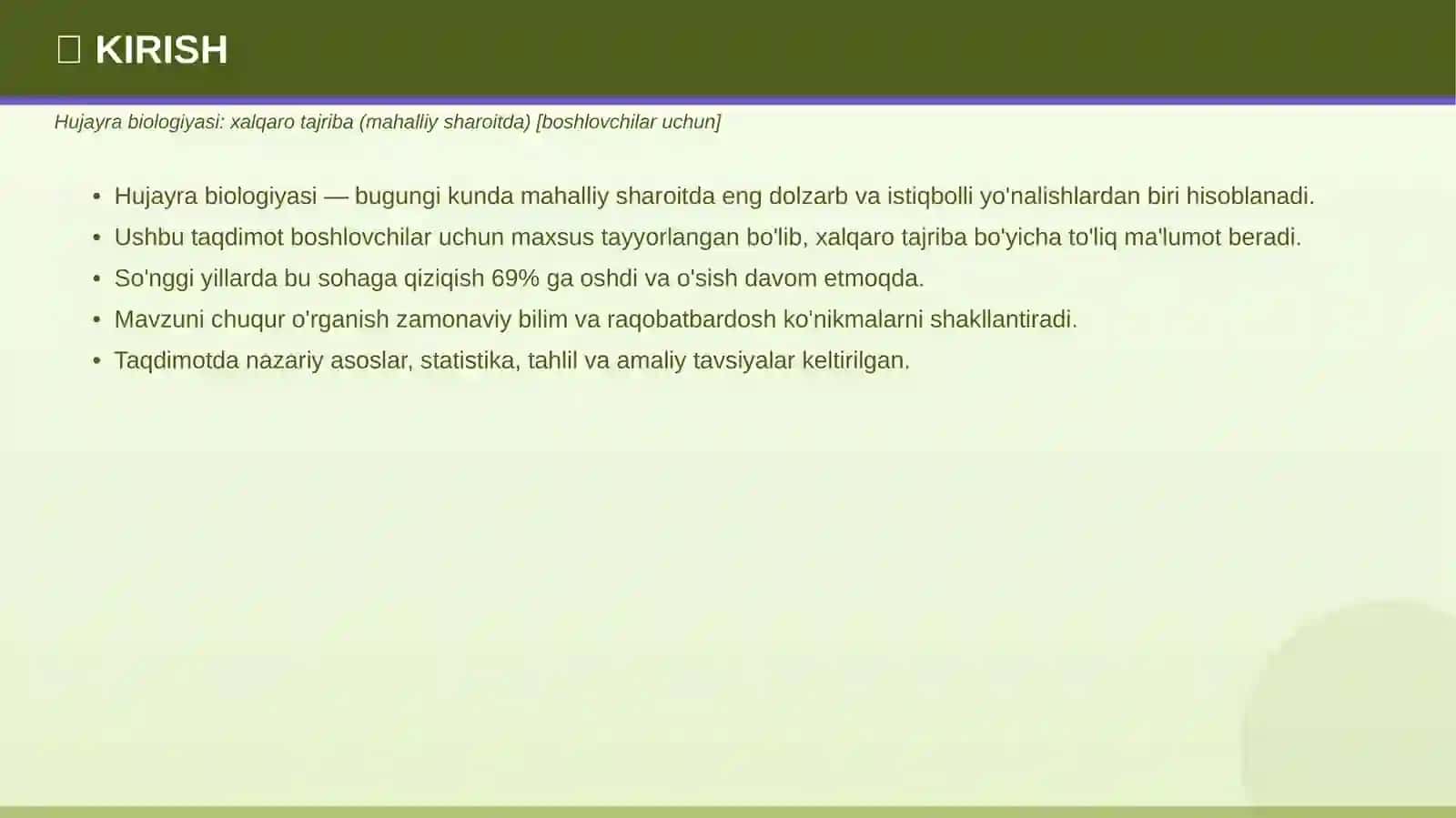 HUJAYRA BIOLOGIYASI 3