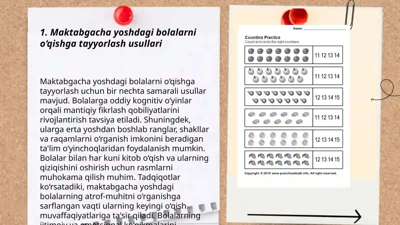 Maktabgacha yoshdagi bolalarni maktab taʼlimiga tayyorlash nazariyasi 3