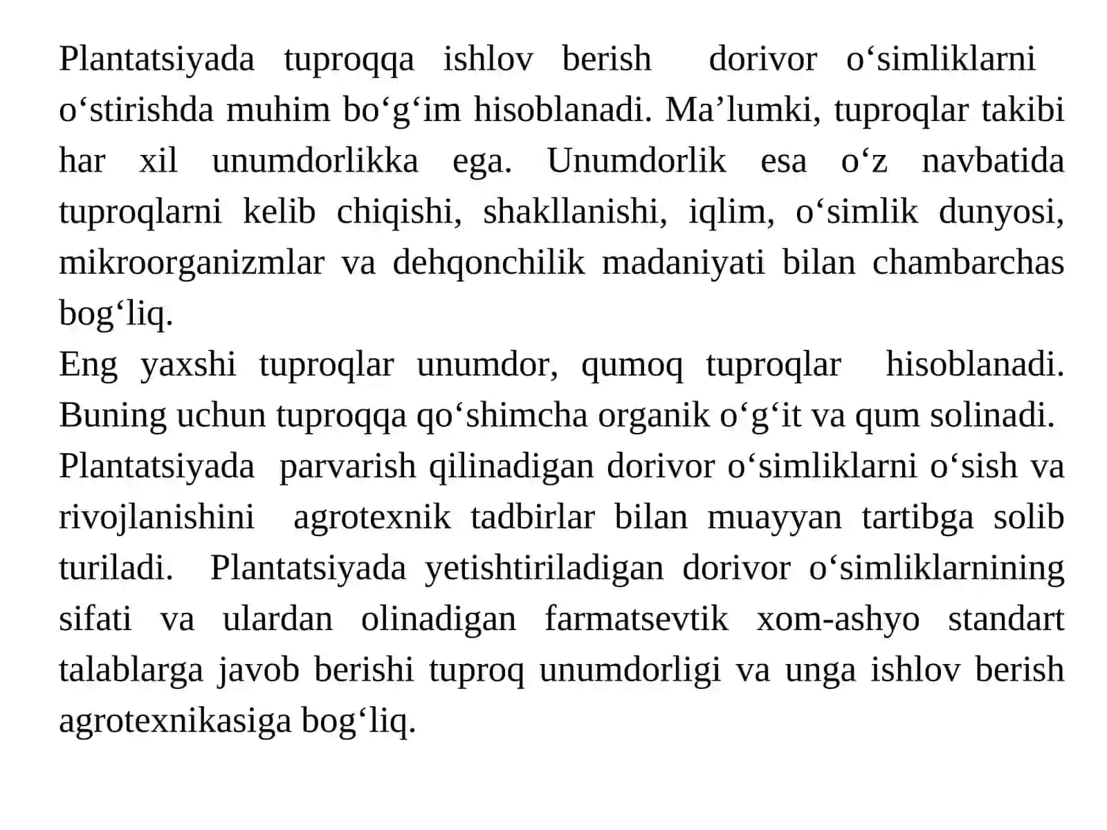 Tuproqqa ishlov berish 3