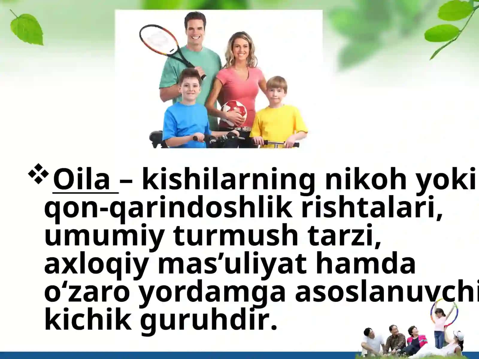 OILA VA BOLALAROTA-OANSIQ QOLGAN BOLALARBILAN IJTIMOIY-PEDAGOGIK FAOLIYAT 3