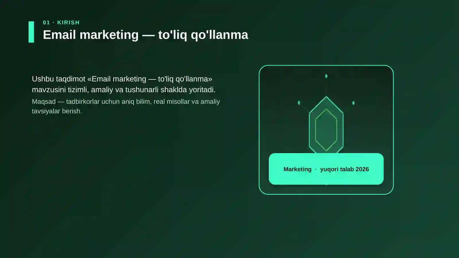 Email marketing — to'liq qo'llanma 3