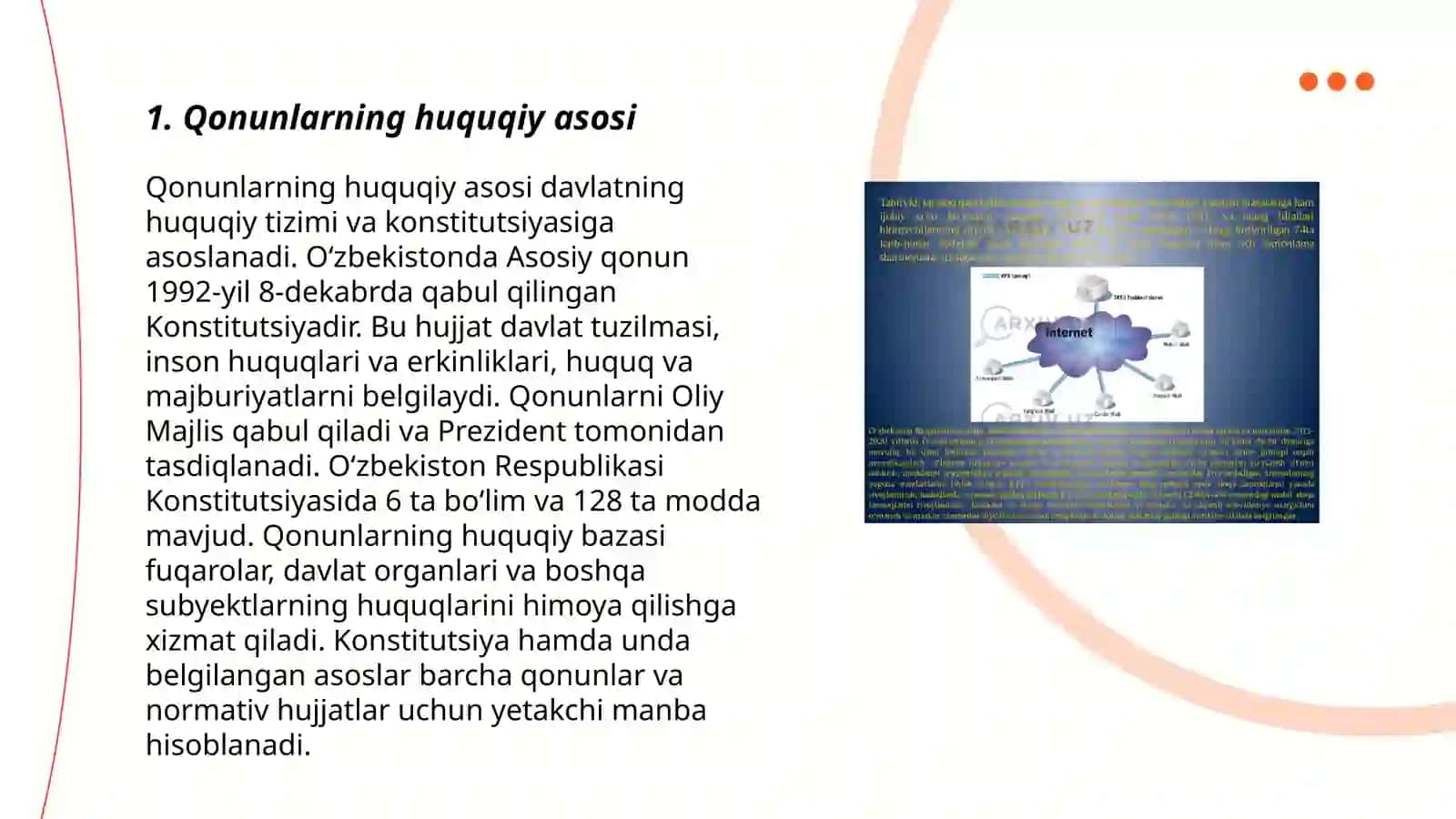 Qonunlar va Farmonlarning asosiy xususiyatlari 3