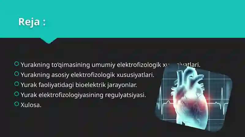 Yurak elektrofizologik xususiyatlari 3