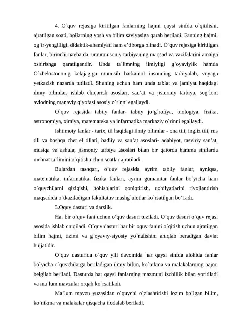 Ta`limning mazmuni 3