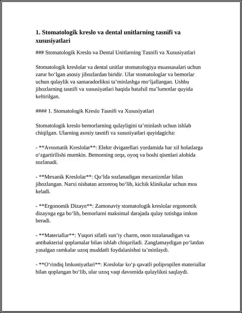 ZAMANOVIY STOMATALOGIYA QURILMALAR TASNIFI VA XUSUSIYATLARI 3