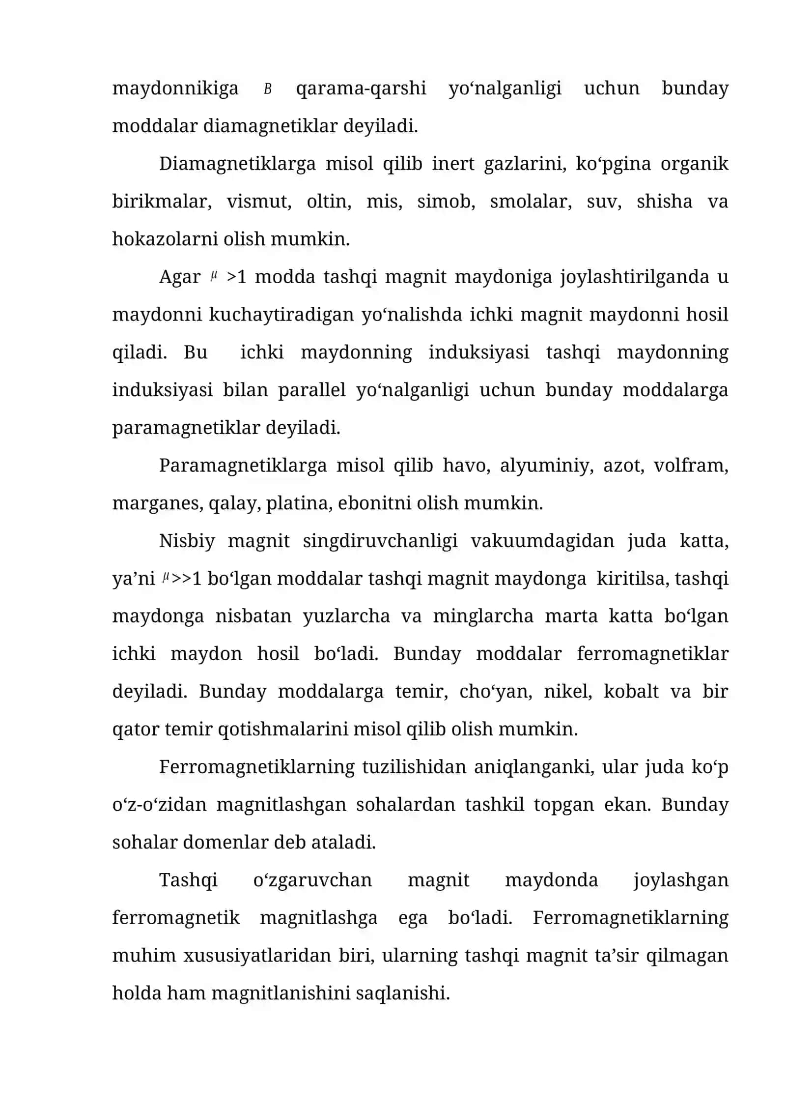 Moddalardagi magnit maydoni 3