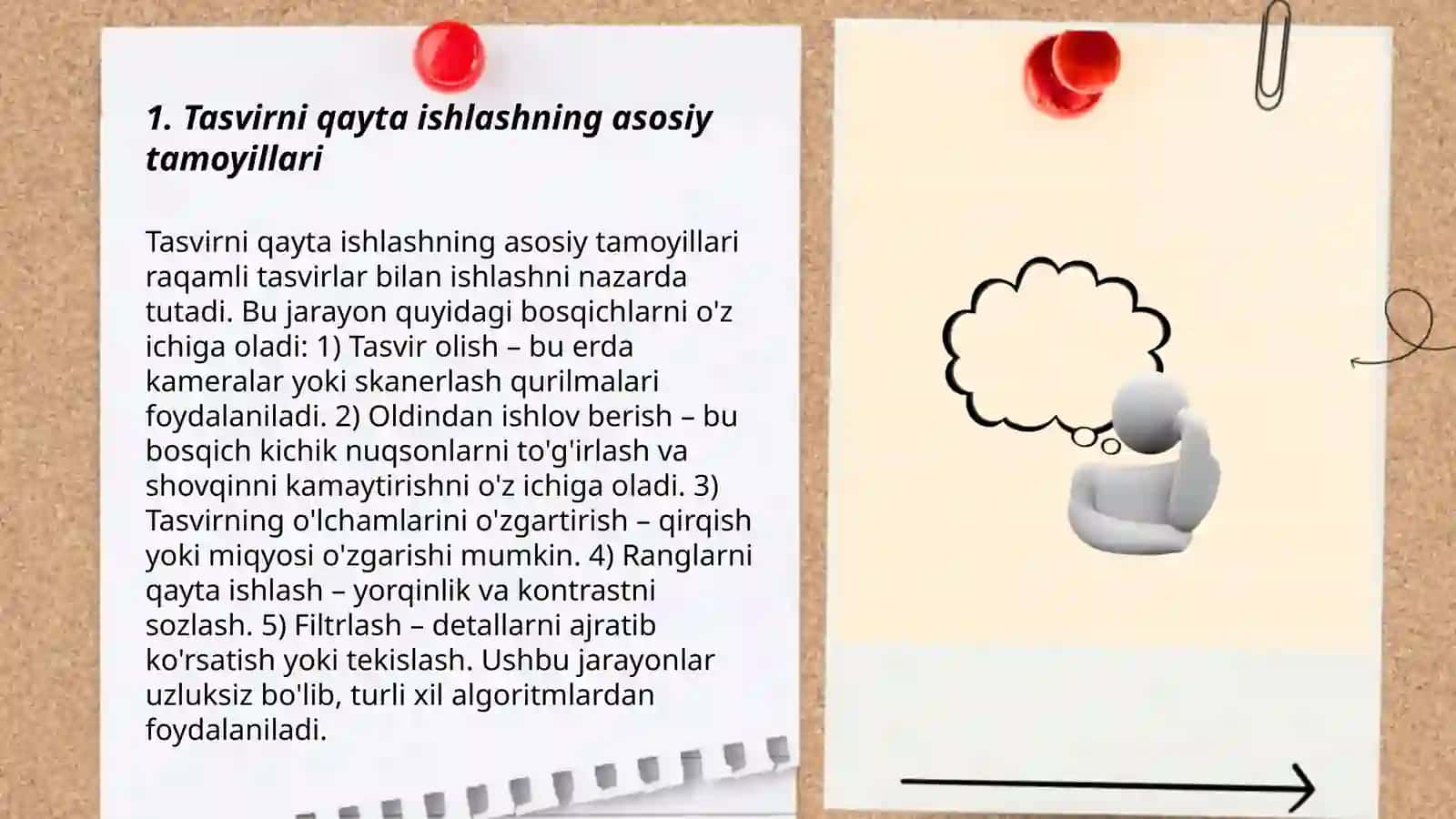 Tasvirni qayta ishlash va ularning fayl formatlari. Adobe photoshop vositalari bilan ishlash 3