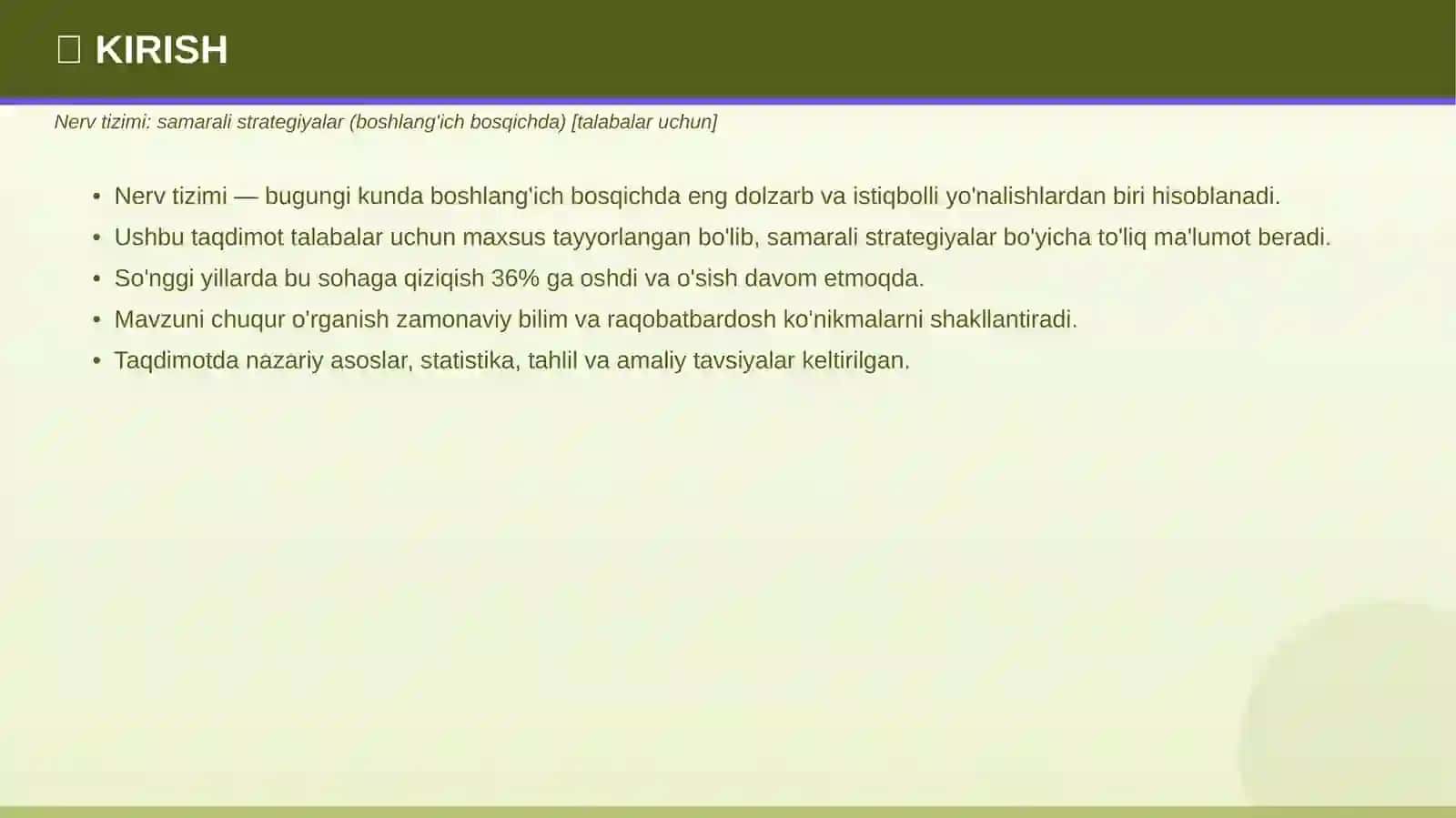 NERV TIZIMI 3