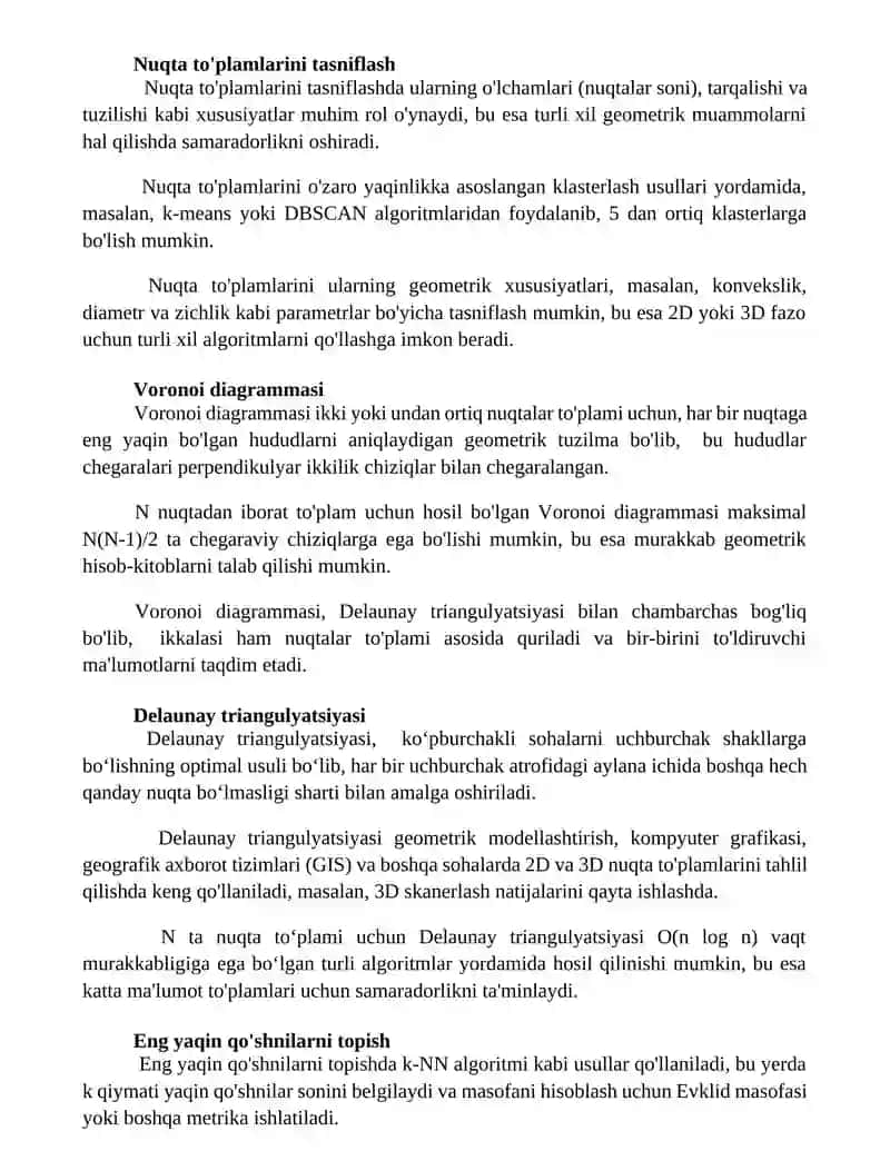 Nuqtaviy to'plamlarni topishga doir geometrik masalalar 3