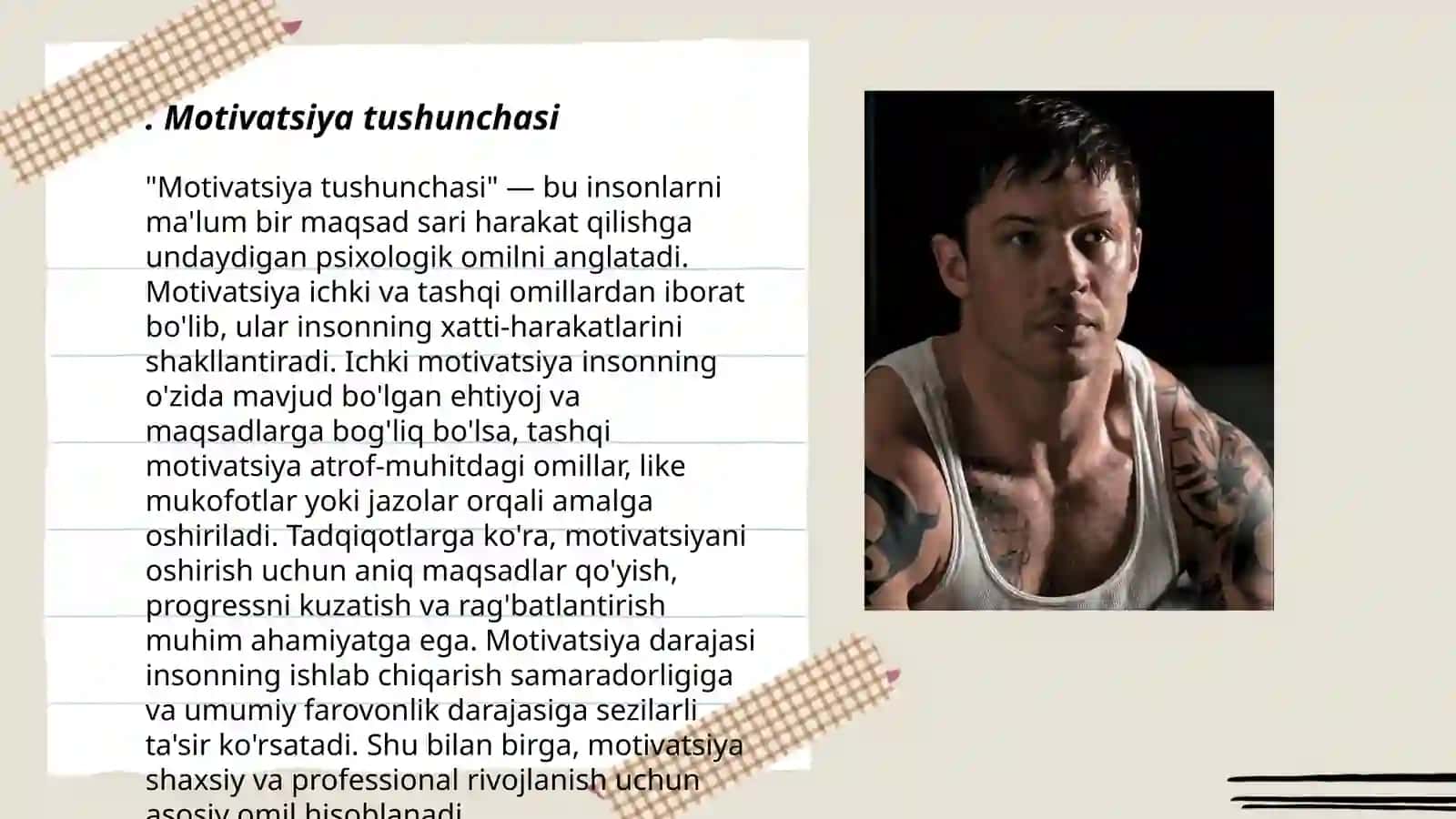 A.A FAYZULLAYEV BO'YICH MOTIVATSION JARAYON BOSQICHLARI 3