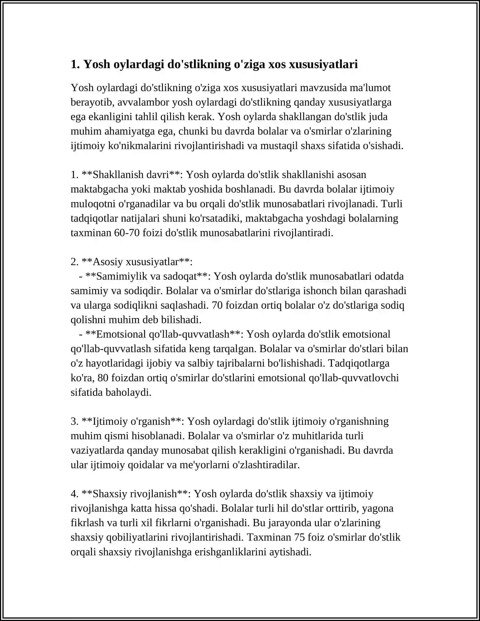 YOSH OYLADAGI OZARO MUNOSABATLARNING OZIGA XOSLIGI 3