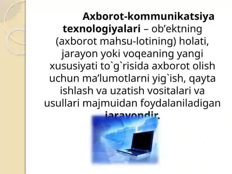 Axborot texnologiyalarning infratuzilmasi 3