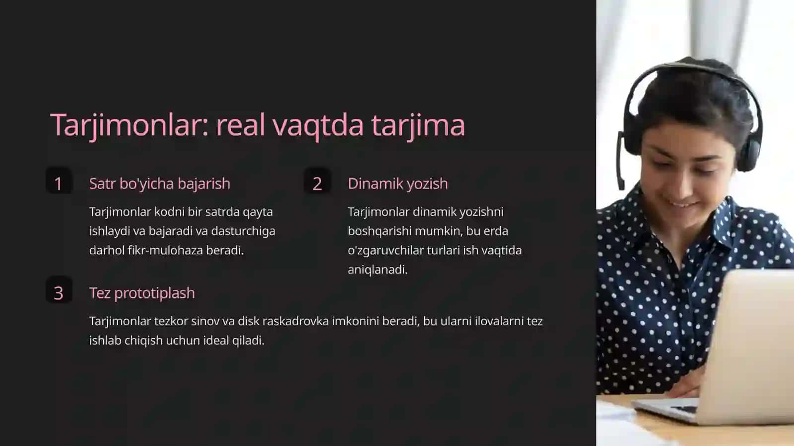 Tarjimonlar va kompilyatorlar 3