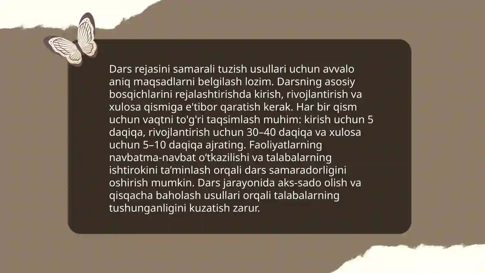 Tarbiya tizimida samaradorlikka erishish usullari 3