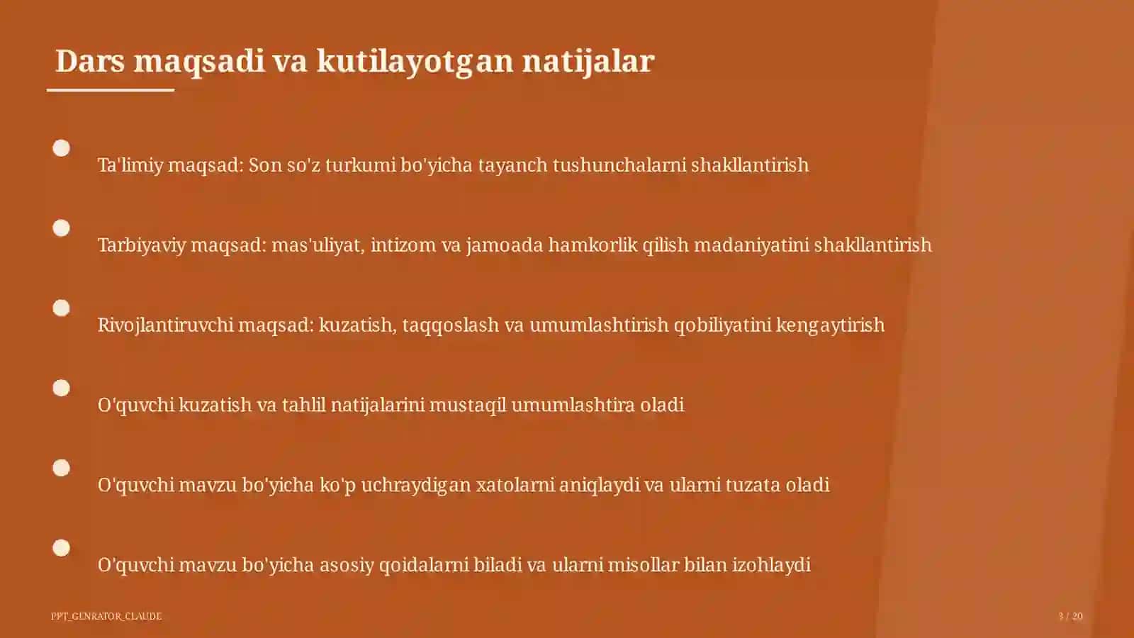 Son so'z turkumi (4-sinf) 3