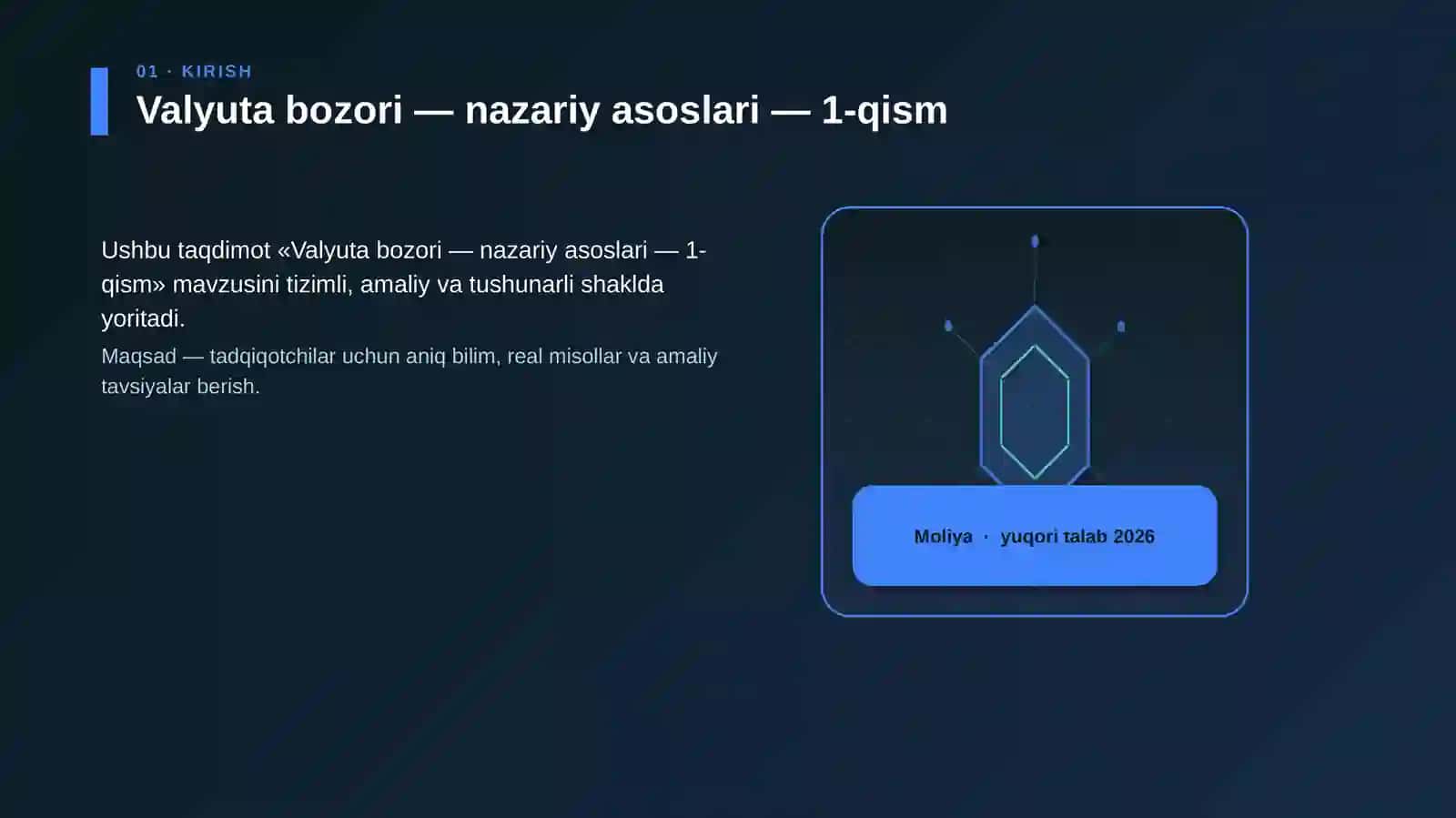 Valyuta bozori — nazariy asoslari — 1-qism 3