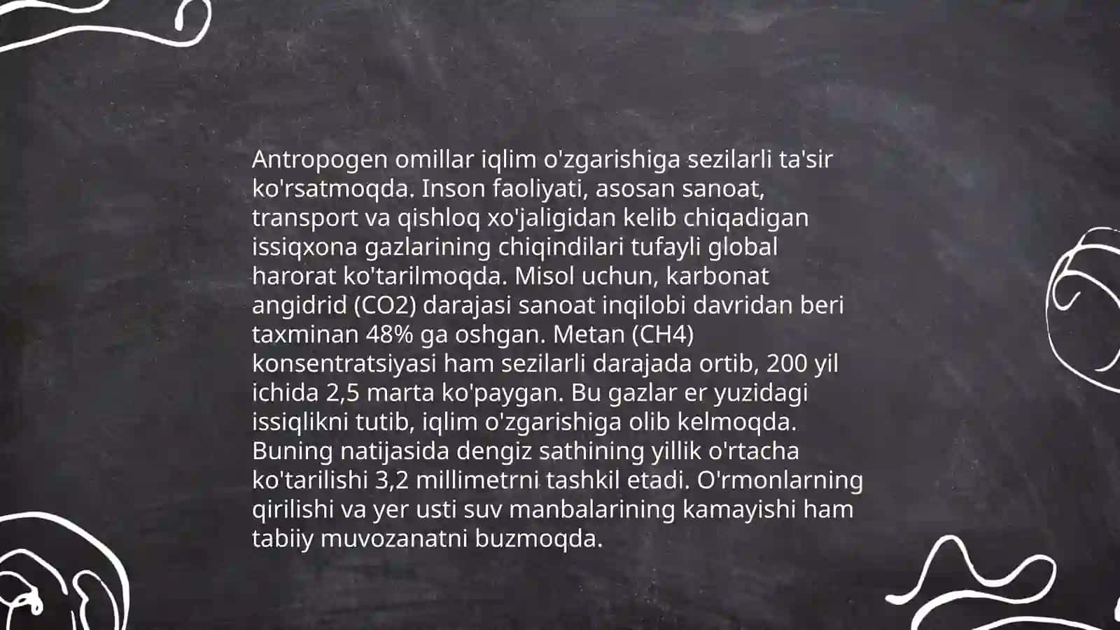 Antrapogen omillarning biosferaga ta'siri 3