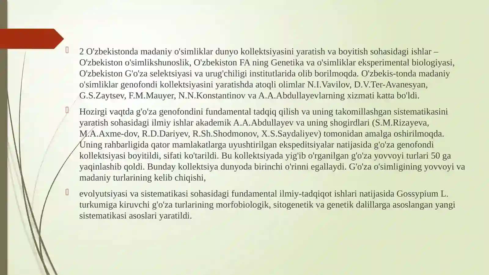 O'zbekistondagi genetika tadqiqotlari 3