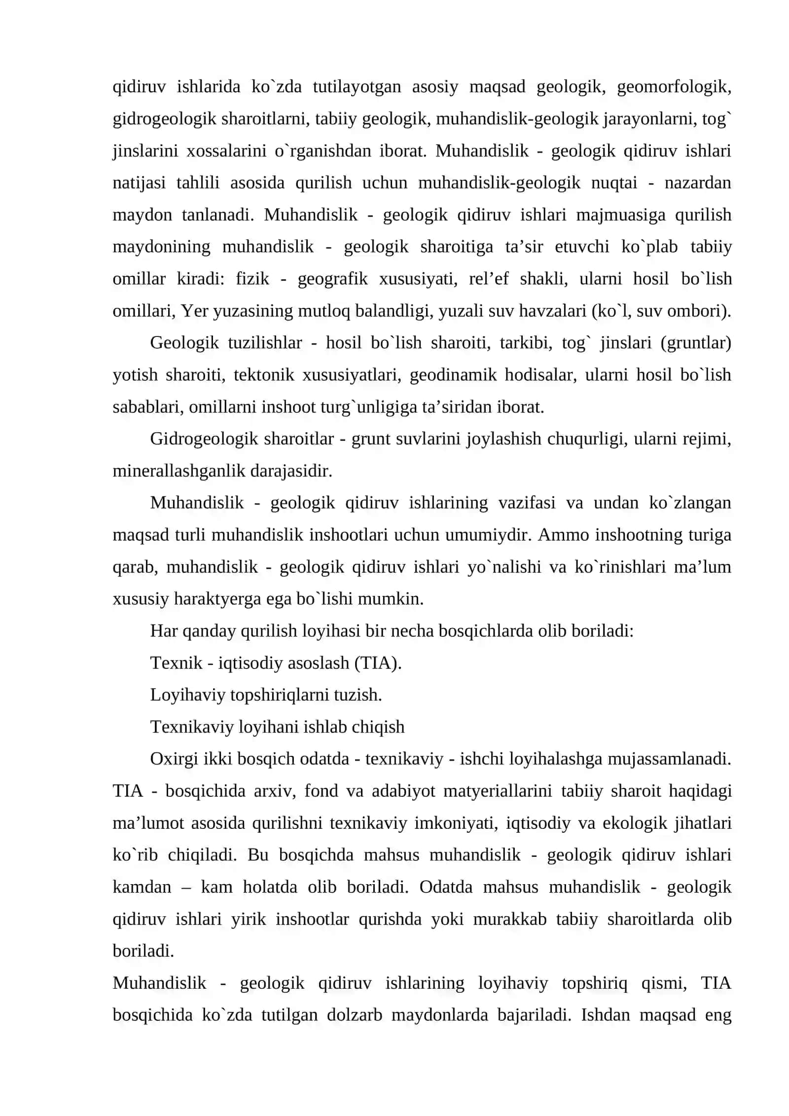 Geologik qidiruv kuzatish ob’yektlarini bog'lash usullar 3