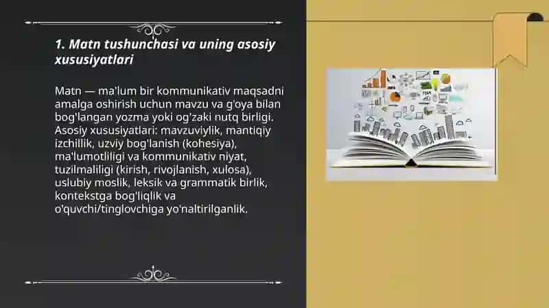 Matn va uning turlari 3