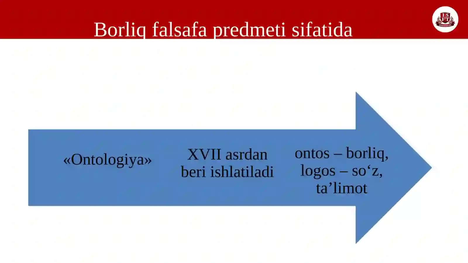 Borliq va rivojlanish falsafasi 3