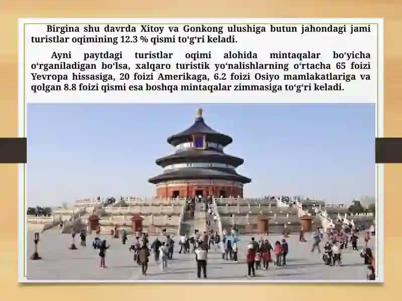 XALQARO TURIZM VA O’ZBEKISTONDA TURIZMNI RIVOJLANTIRISHNING BAZI MASALALARI 3