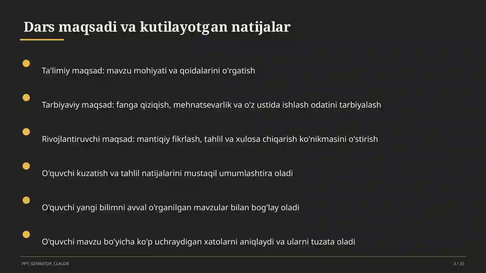 Ta'lim analitikasi: o'quvchi natijalarini tahlil qilish 3