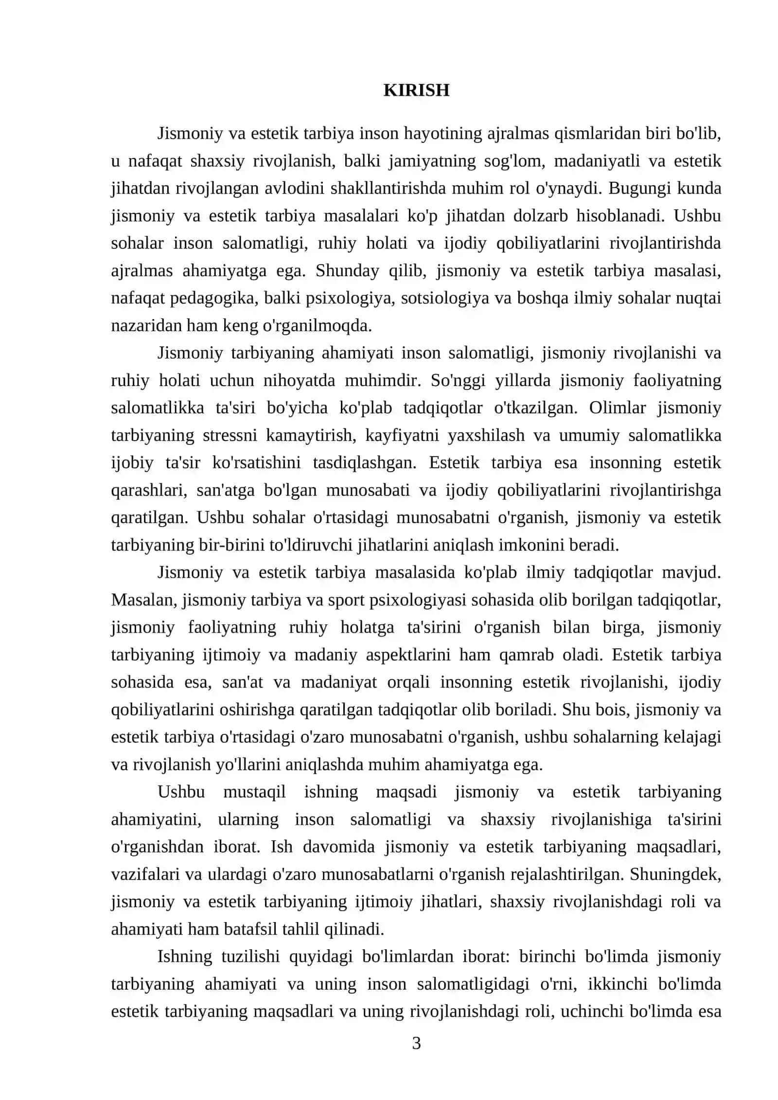 Jismoniy Va Estetik Tarbiya 3