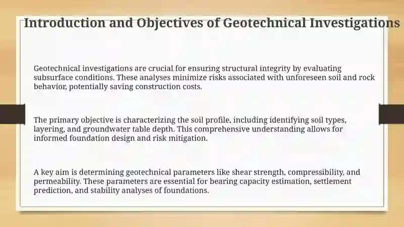 Importance of Geotechnical Investigations for Foundations 3