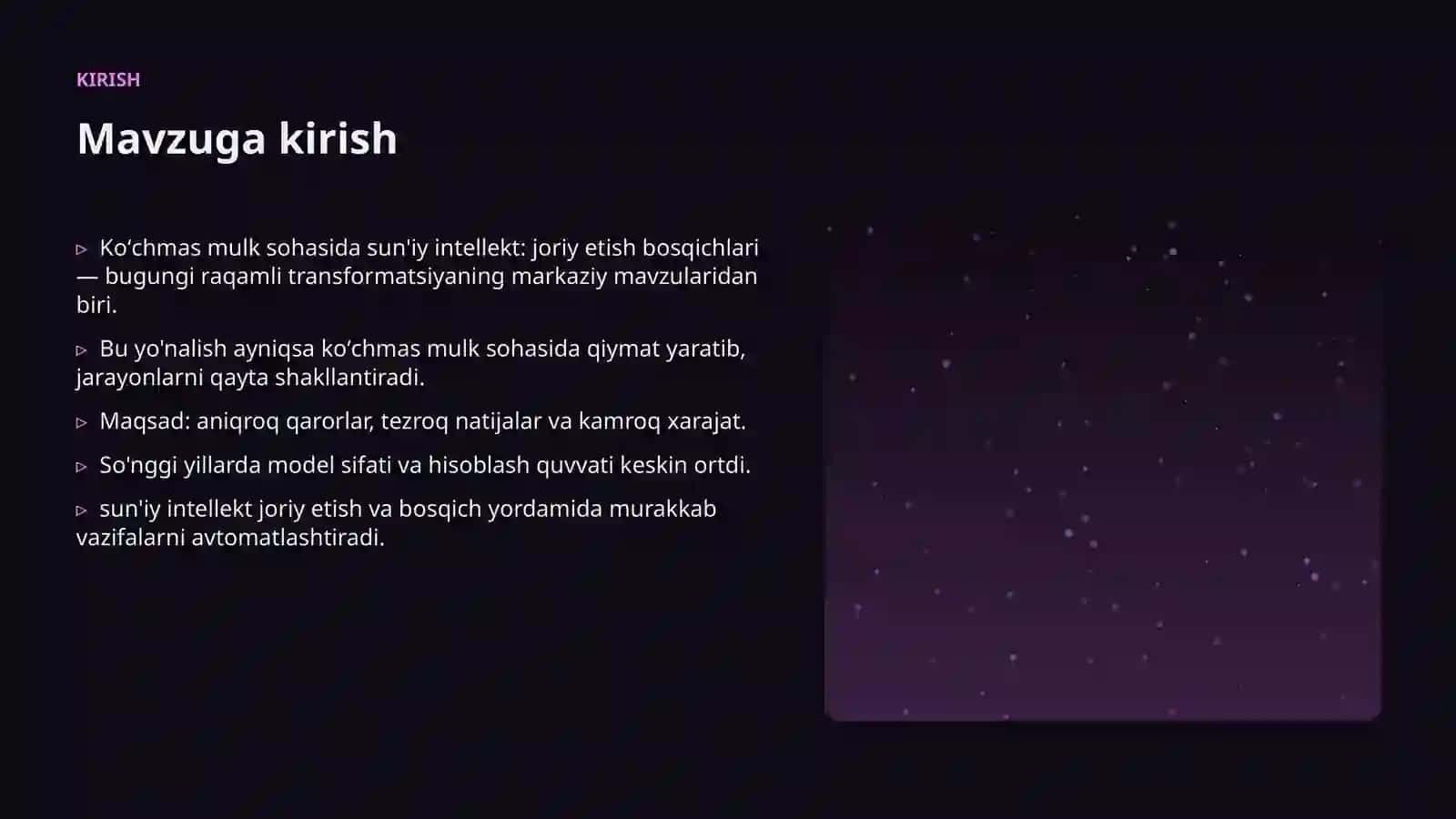 Koʻchmas mulk sohasida sun'iy intellekt: joriy etish bosqichlari 3