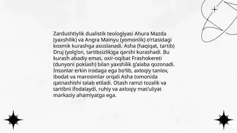 Zardushtiylikning teologik tizimi va diniy marosimlari 3