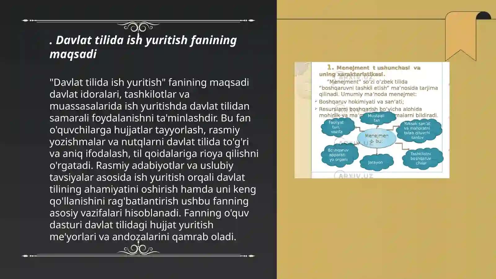 Davlat tilida ish yuritish 3