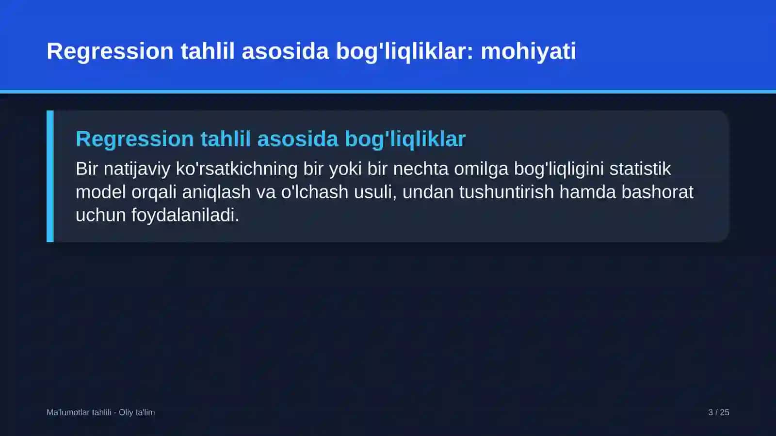 geoaxborot tizimlarida regression tahlil asosida bog'liqliklarni aniqlash 5783 3