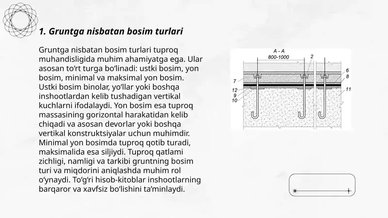 Gruntga nisbatan yuqori bosim miqdorini aniqlash 3