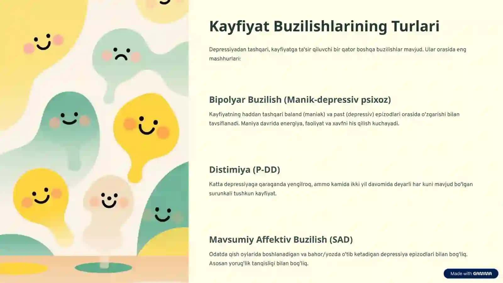 Depressiya va Kayfiyat Buzilishlari: Tushunish va Yordam Berish 3