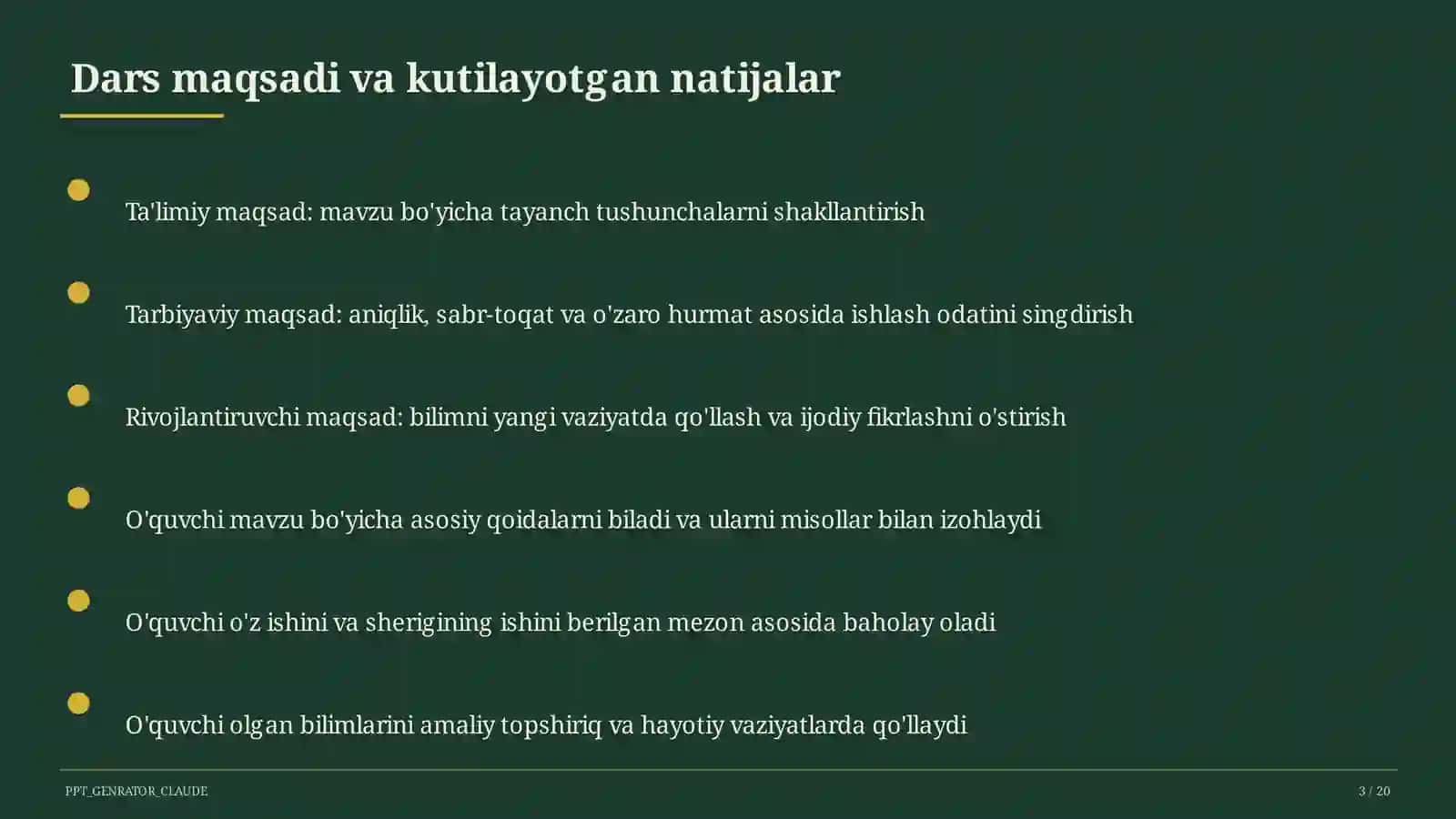TIMSS va tabiiy fanlar savodxonligi 3