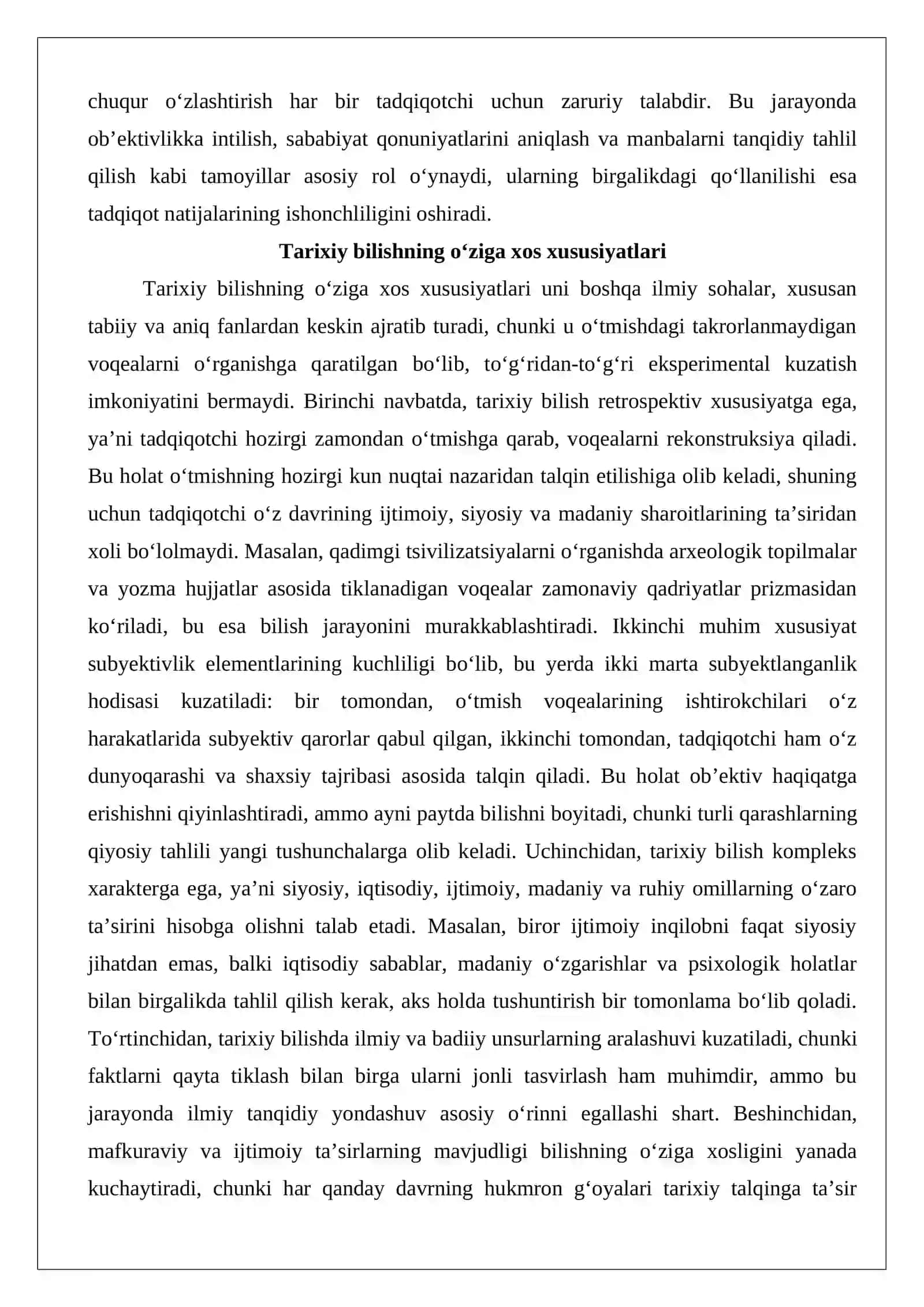 Tarixiy ilmiy tadqiqotning asosiy tamoyillari 3