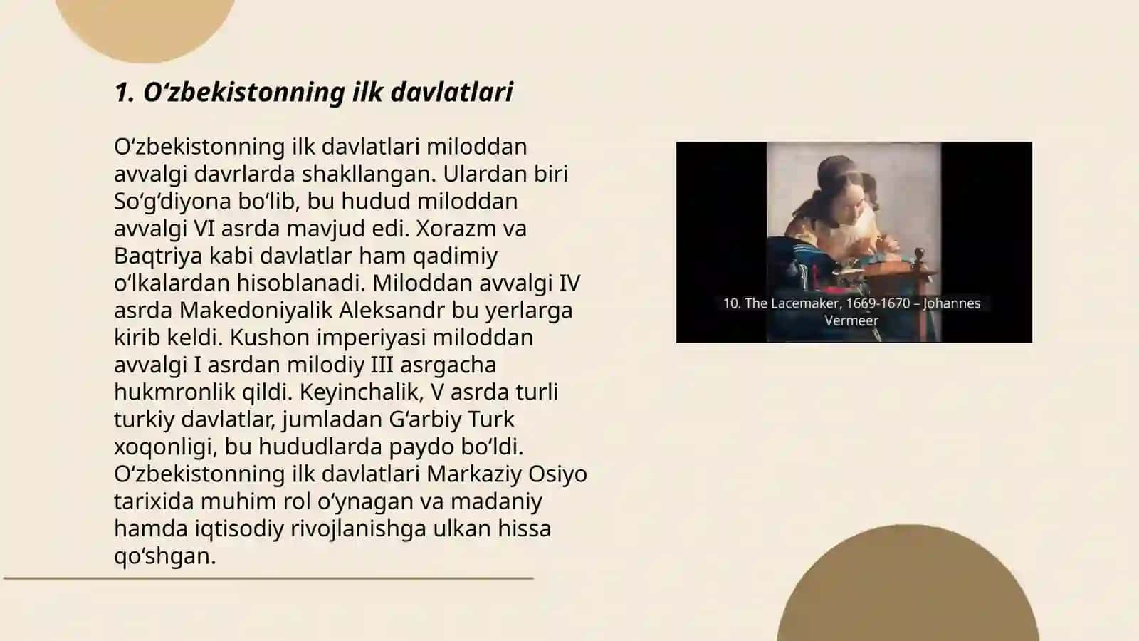 O‘zbekiston tarixiy davlat muzeyi sayohat orqali muzey ekspanatlarni o‘rganish 3