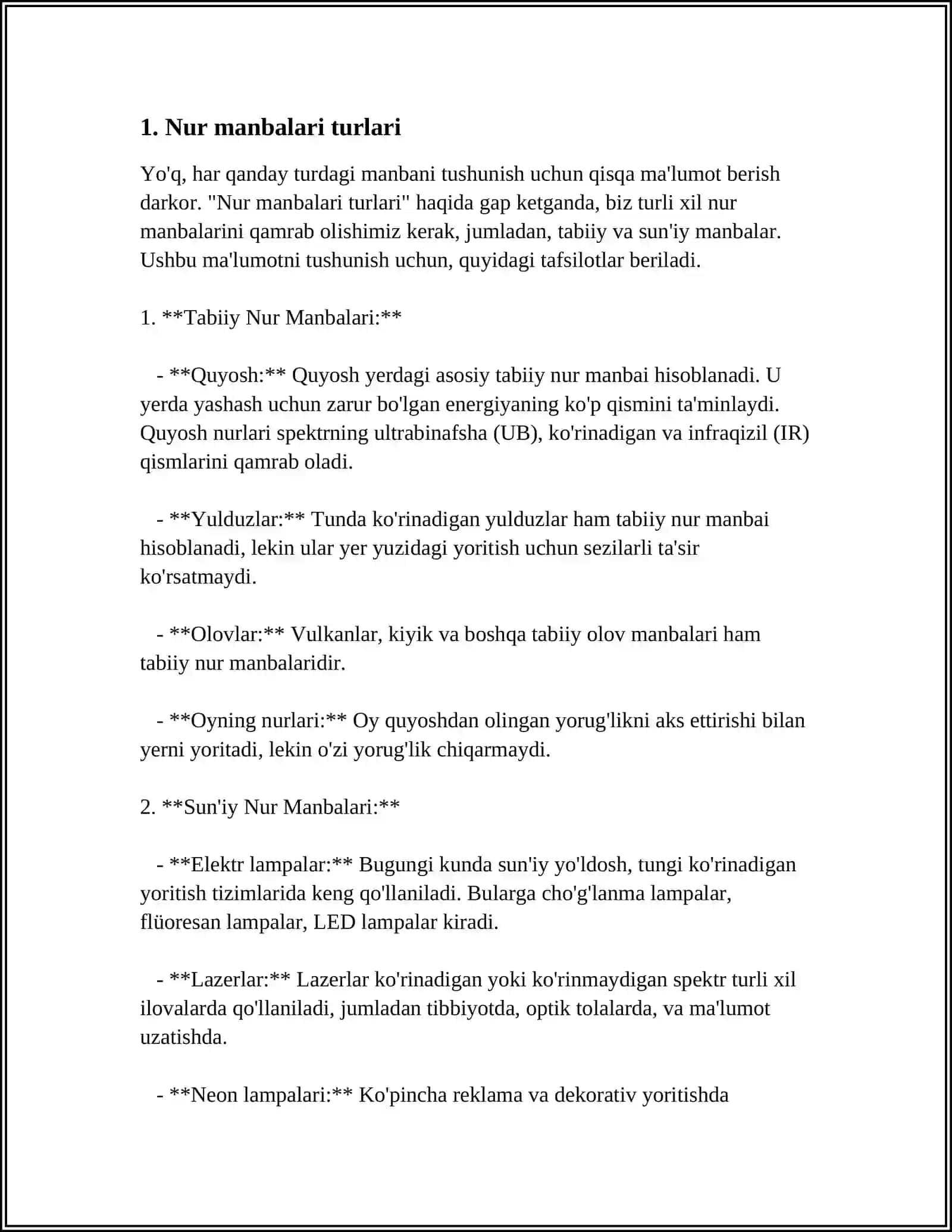 REALISTIK YORITISH VA SOYALAR MODELLARINI YARATISH 3