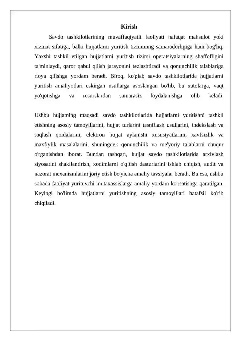 Suĝurta tashkilotida ish yuritishi tashkil etish asoslari 3