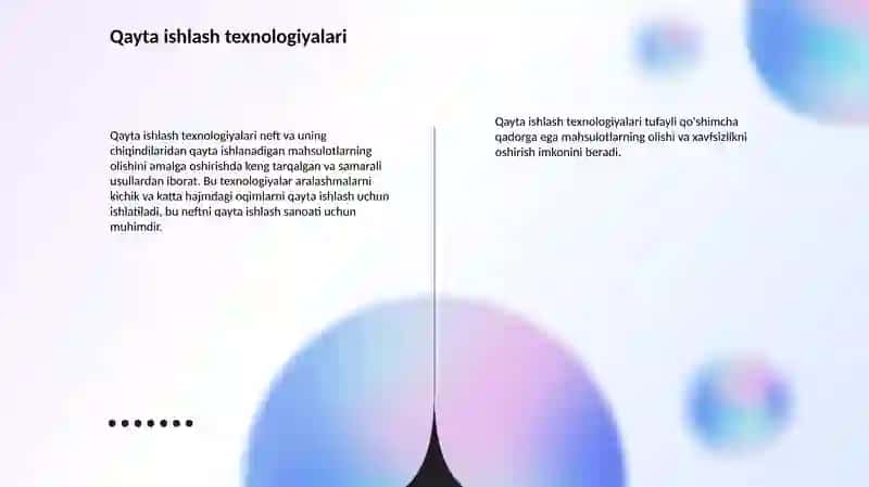 Neftni qayta ishlash sanoati chiqindilaridan foydali mahsulotlar olish texnologiyasi 3