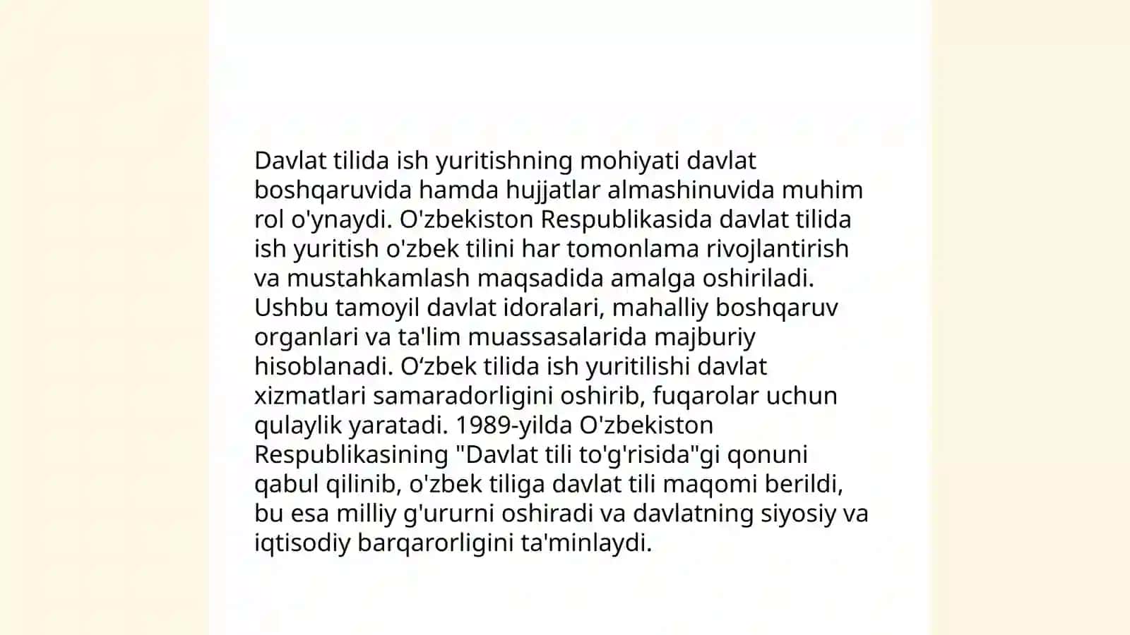 Davlat tilida ish yuritish fanining maqsad va vazifalari 3