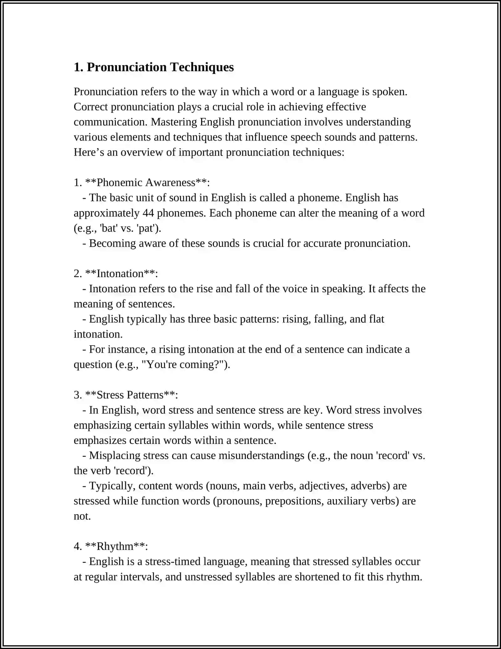SPEAKING SKILLS 3
