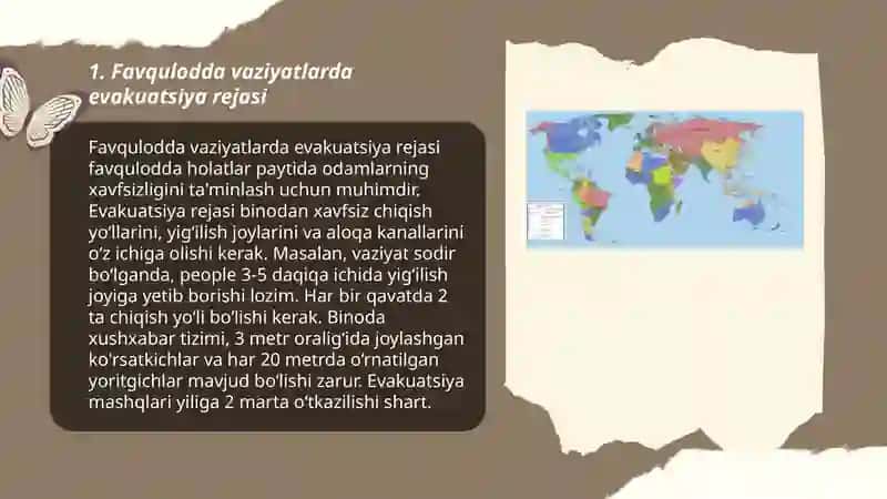 Favqulotda vaziyatlarda aholini va tibbiy muassasalarni koʻchirish 3