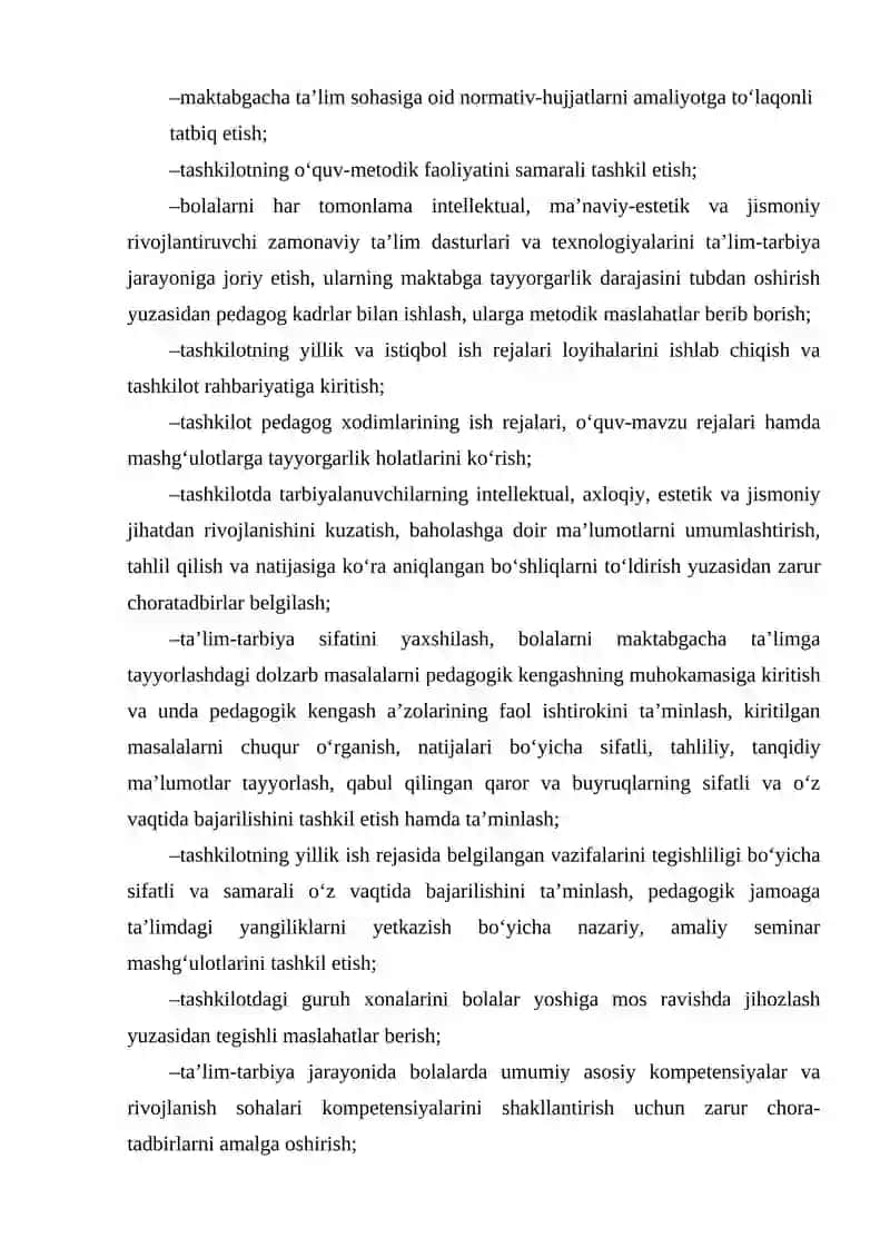 Uslubchining maktabgacha ta’limdagi vazifasi 3