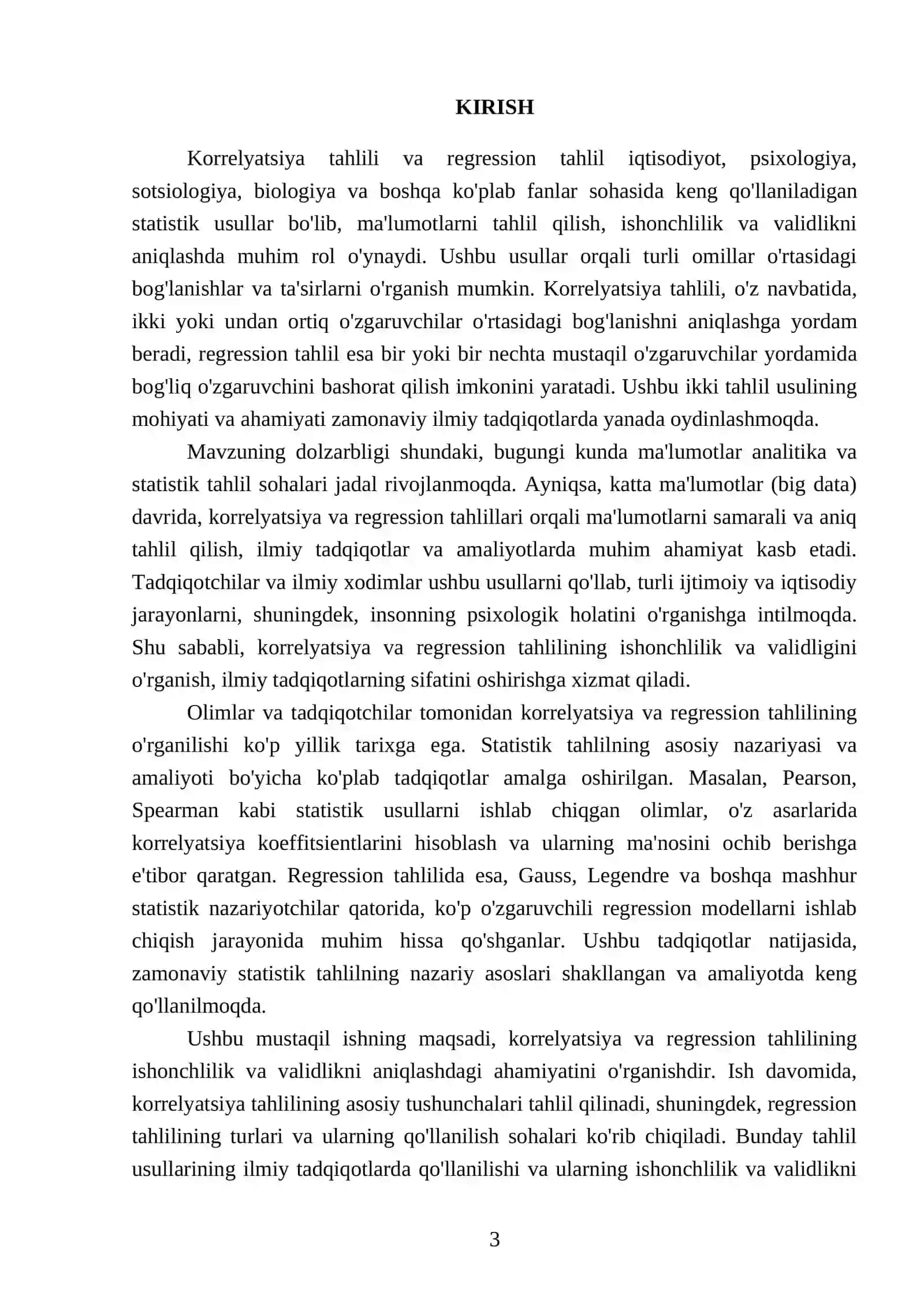 Korrеlyatsiya tahlili va rеgrеssion tahlil 3