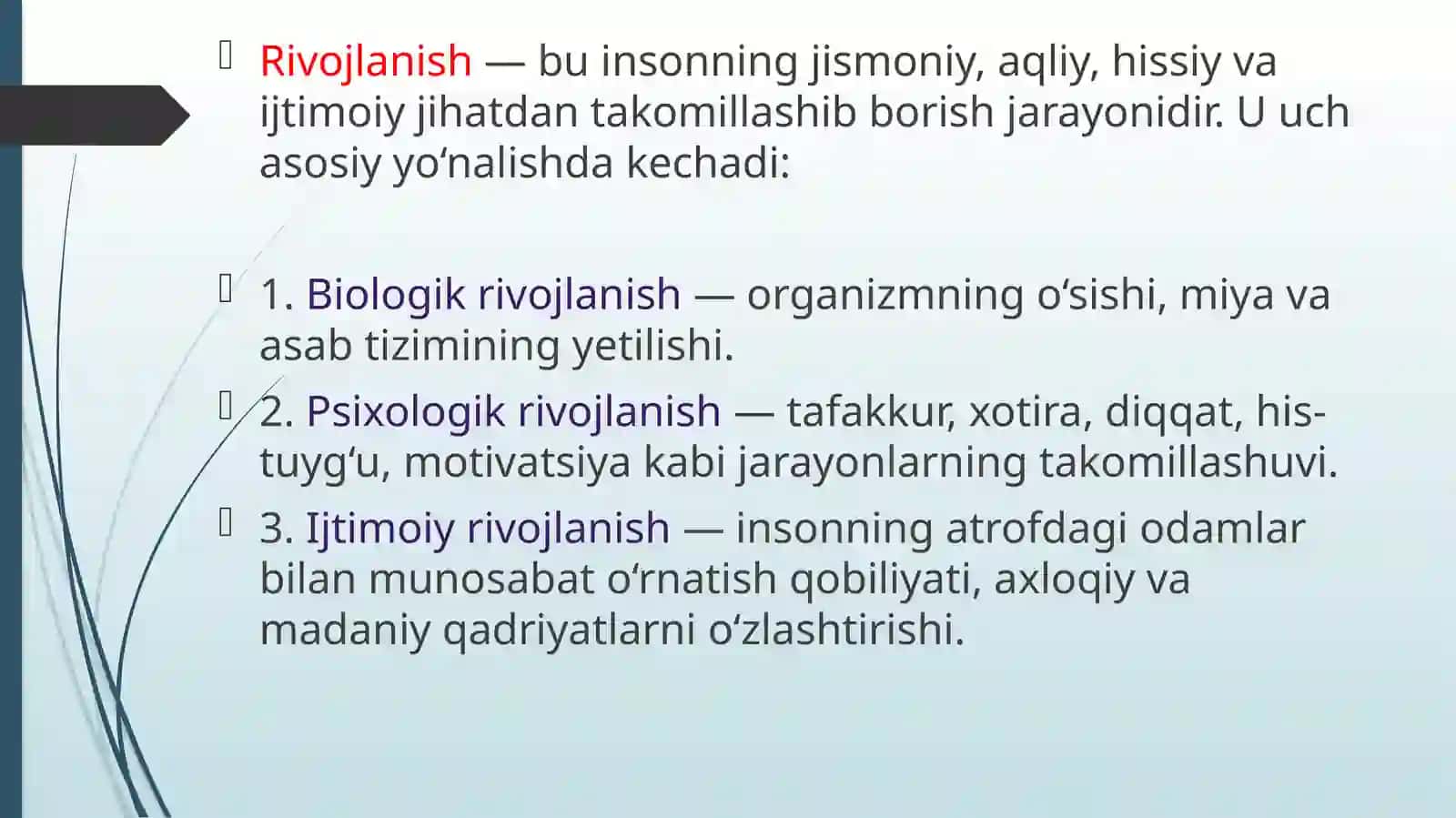 RIVOJLANISHNING YOSHGA VA INDIVIDUAL XUSUSIYATLARIGA OID TADQIQOTLAR TAHLILI 3